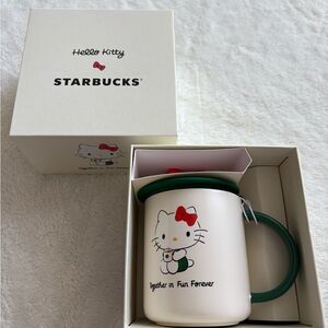Starbucks x Hello Kitty Bow Top Mug 16 ounces NWT